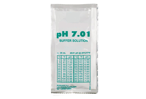 pH mérő kalibráló folyadék 7,01