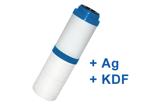 Kombi víztisztító szűrőbetét (GAC+PP+Ezüst+KDF)