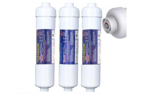 CleanPure K-Szett-3 Kompakt víztisztító szűrőbetét szett In-Line Quick
